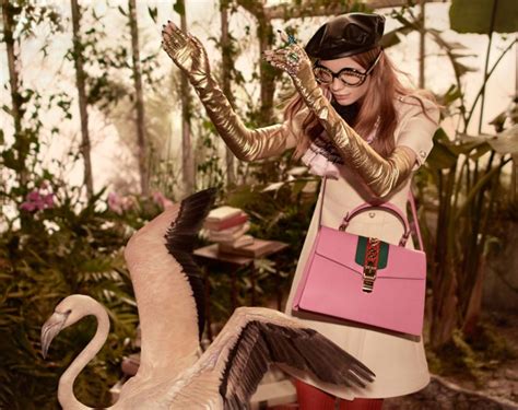 gucci pink flamingos ad|Gucci in the (Flamingo) pink with new campaign .